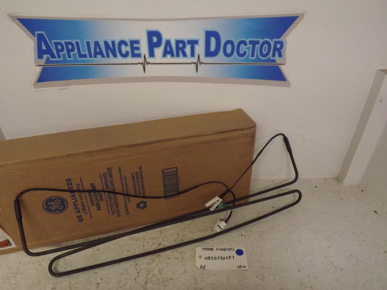 GE Refrigerator WR55X36087 Heater & Harness New GE Refrigerator WR55X36087 Heater & Harness New